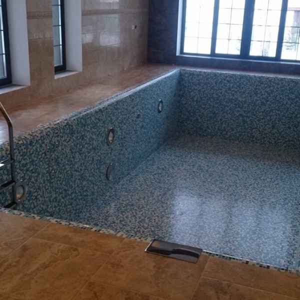 отделка бассейна в поселке заречный