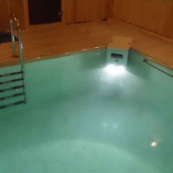 бассейн с установкой инфинити