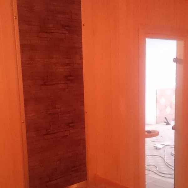 отделка сауны в поселке рассоха