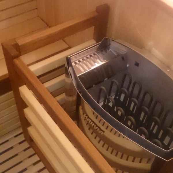 отделка сауны в поселке золотой карп